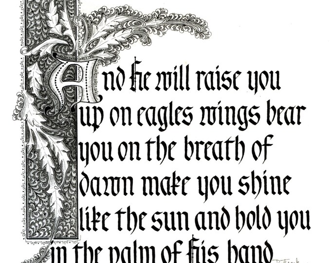 On Eagles Wings | Etsy