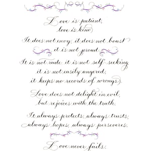 Love is Patient, Love is Kind