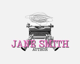 Logo personalizzato dell'autore / Progettazione di loghi personalizzati per scrittori, autori ed editori indipendenti / Branding digitale