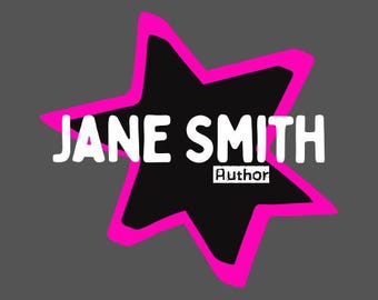 Logo personalizzato dell'autore / Progettazione di loghi personalizzati per scrittori, autori ed editori indipendenti / Branding digitale