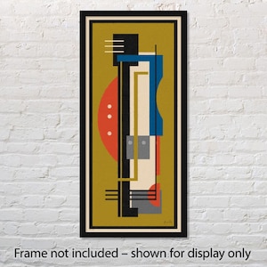 Midcentury Modern I – Limited Edition Fine Art Print | Geometric Abstract Wall Art