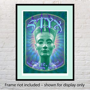 Psychedelic Rock Concert Poster | Hand-signed & numbered Limited Edition Fine Art Print