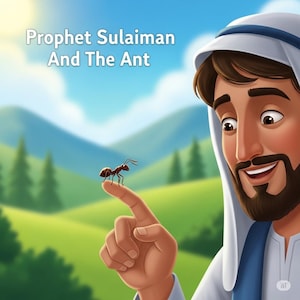 Islamic Children&#39;s E-book: The Story of Prophet Sulaiman and the Ant