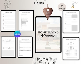 Home Buying Planner | Real Estate Buyer Guide, Checklists (PDF)