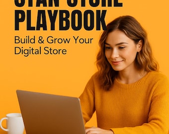 The Ultimate Stan Store Playbook | 46 Pages | PLR MRR | Build & Grow Your Digital Store | Resell for 100% Profit | Editable eBook Guide