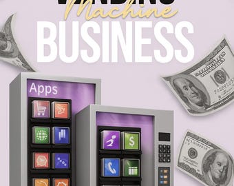 Vending Machine Business Blueprint – PLR/MRR Startup Guide (Digital Download)
