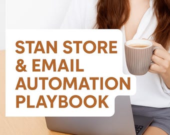 Stan Store Email Automation Playbook, Resell eBook (PLR, MRR)