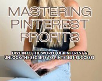 Pinterest Marketing Guide, Master Resell Rights, DFY Digital Product (PDF)