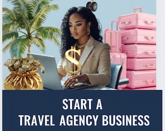 PLR Travel Agency Business Guide | MRR Passive Income | Start a Travel Business From Home | Done For You eBook Template | 33 Pages Download