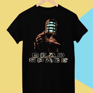Dead Space t-shirt, shirt for men and women, black unisex cotton tee