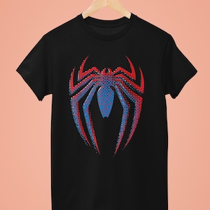 Spiderman t-shirt, Into the Spider Verse shirt for men and women, Miles Morales black unisex cotton tee