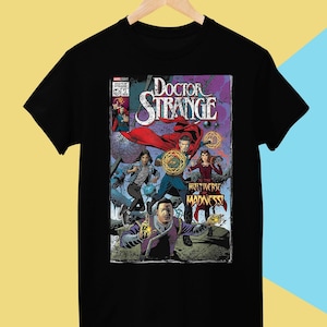 Dr Strange t-shirt, Avengers shirt for men and women, black unisex cotton tee