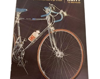 1970s Huffy Rail Dragster Ad, Leopard Saddle, Ready to Frame - Etsy