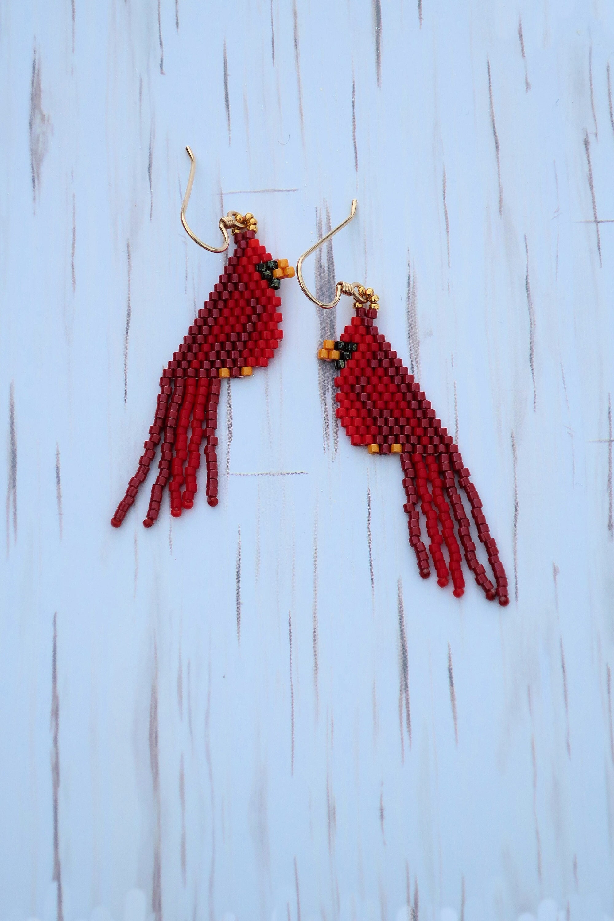 St. Louis Cardinals Beloved Heart Earrings CRD005BLERD-SS