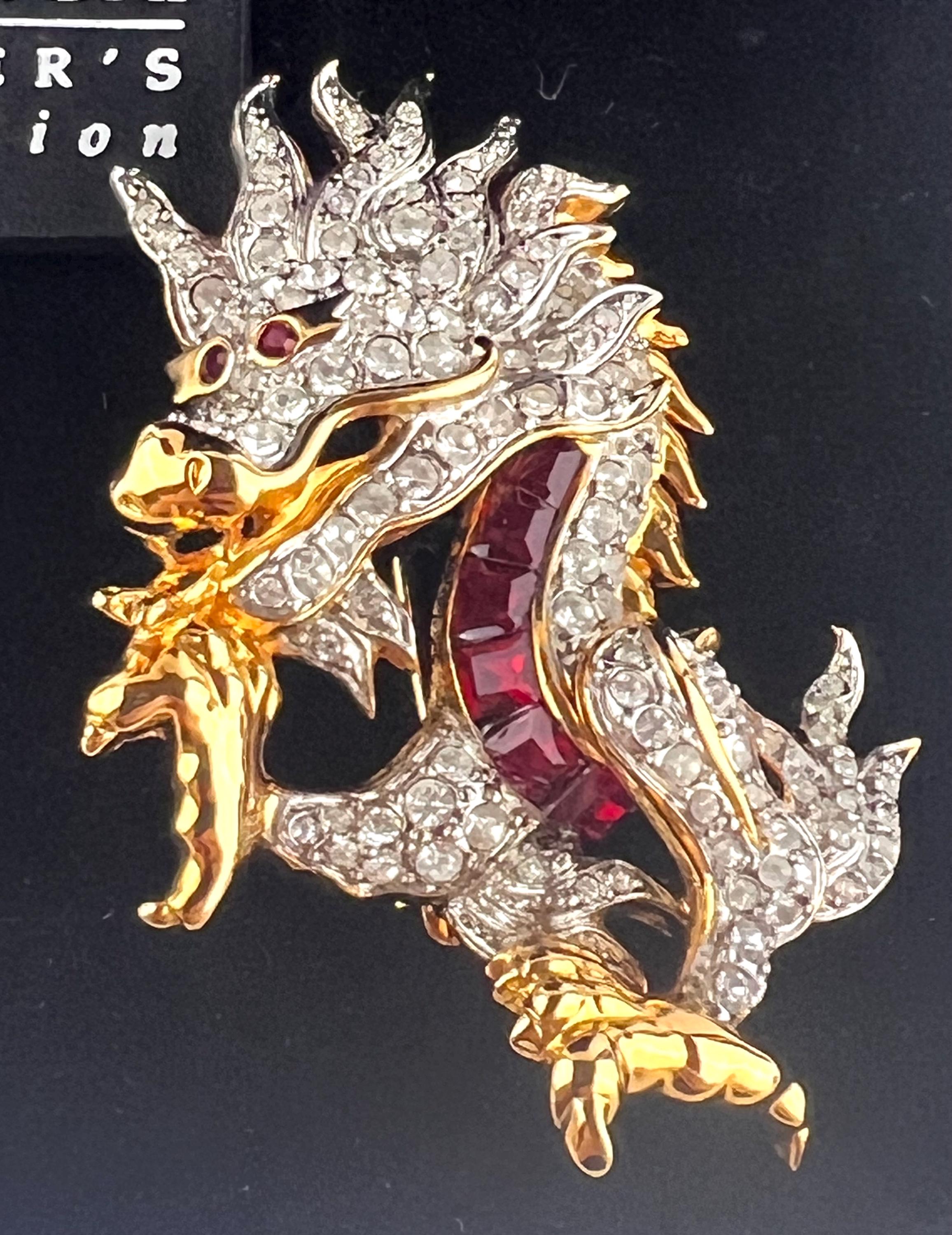 Swarovski 1997 the Dragon - Etsy