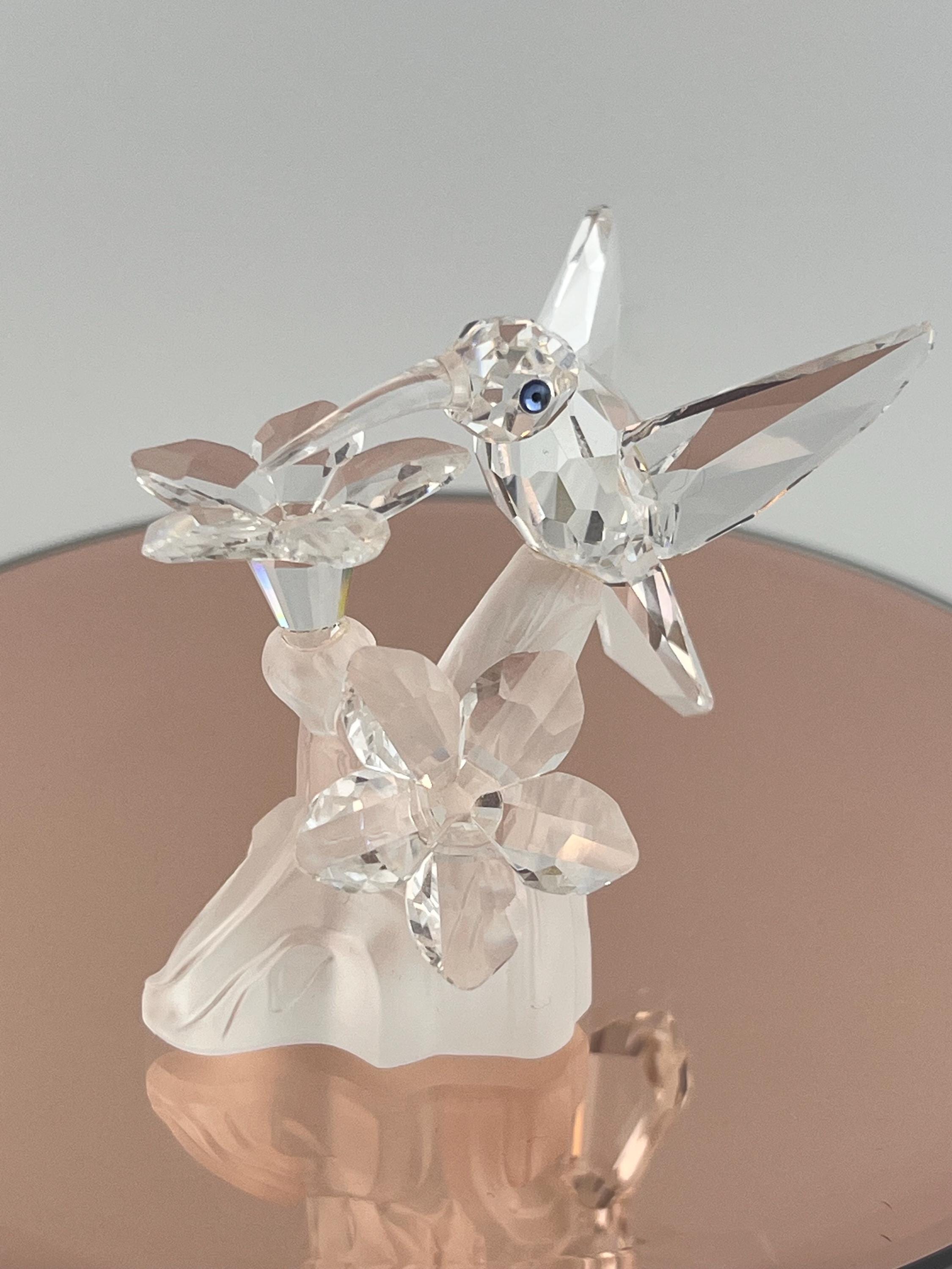 Swarovski Crystal Figurines Hummingbird - Etsy