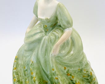 Vintage Coalport “Jennifer” Figurine – Hand Decorated Bone China – Made in England 1983