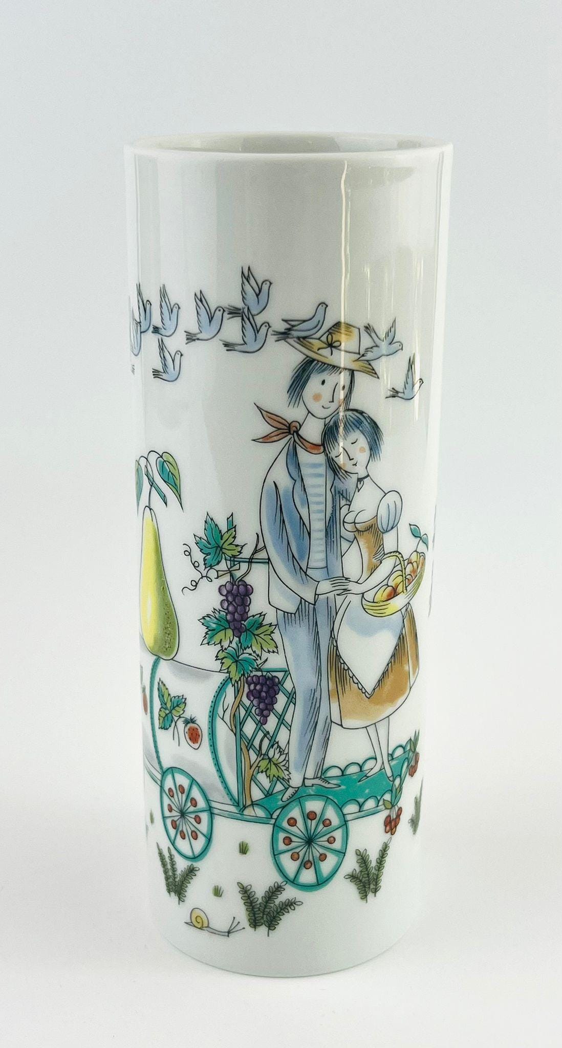 Rosenthal studio linie porcelain vase - Etsy 日本