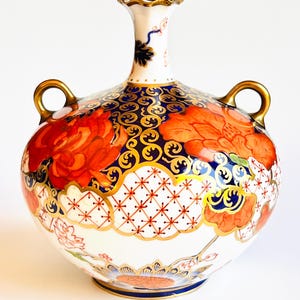 Antique Royal Crown Derby Vase - Etsy