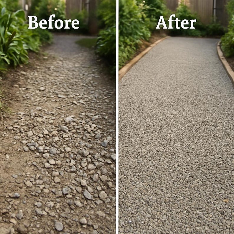 Driveway Gravel Stabilizer Grid | Heavy Duty, Permeable Pavers - Etsy
