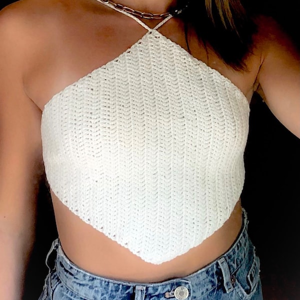 Crochet Halter Top - Etsy