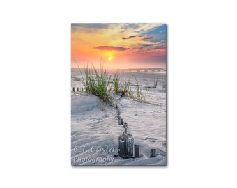 Seascape Ocean Sunrise Limited Edition Photography Print, Nautical Themed Wall Art