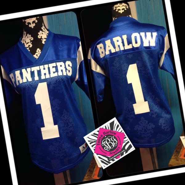 Customized Sports Jersey ~ Personalized Uniform ~ Youth and Adult Sizes ~ Can do any school or team