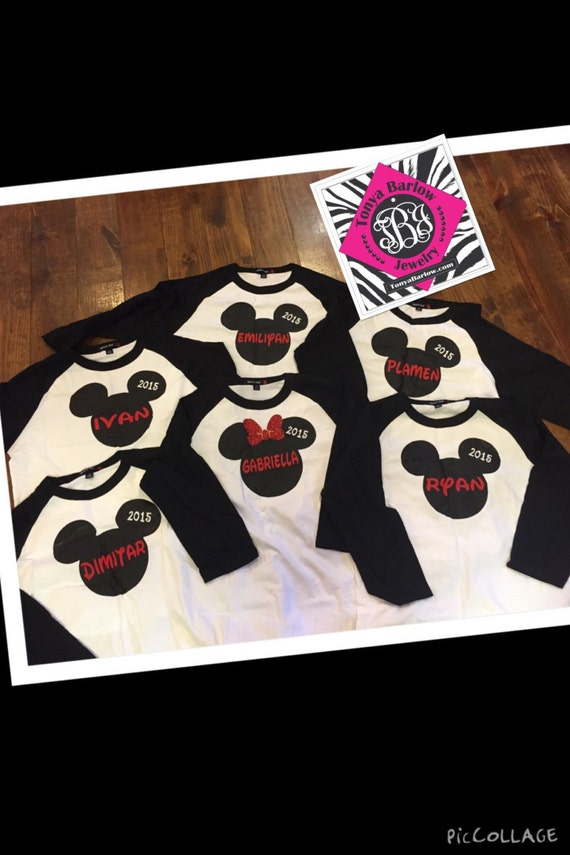 Personalized Disney Shirts Monogrammed Etsy