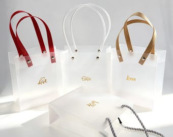 Personalized Love Gifts Bags,Customized Text/Logo,Valentine's Day Gift ,Couple Wedding Anniversary Gift bag