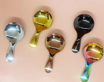 明治屋のヴィンテージ ガーバー ベビーニッケルシルバースプーン