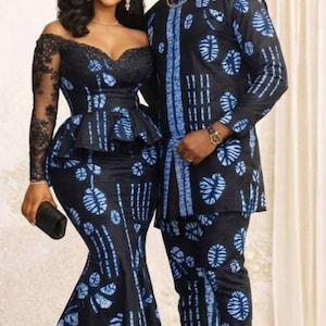 african couple dress fashion 580 African Wear (Couples) ideas