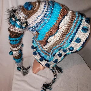 Crochet Fae Elf Hood
