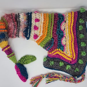 Crochet Fae Elf Hood