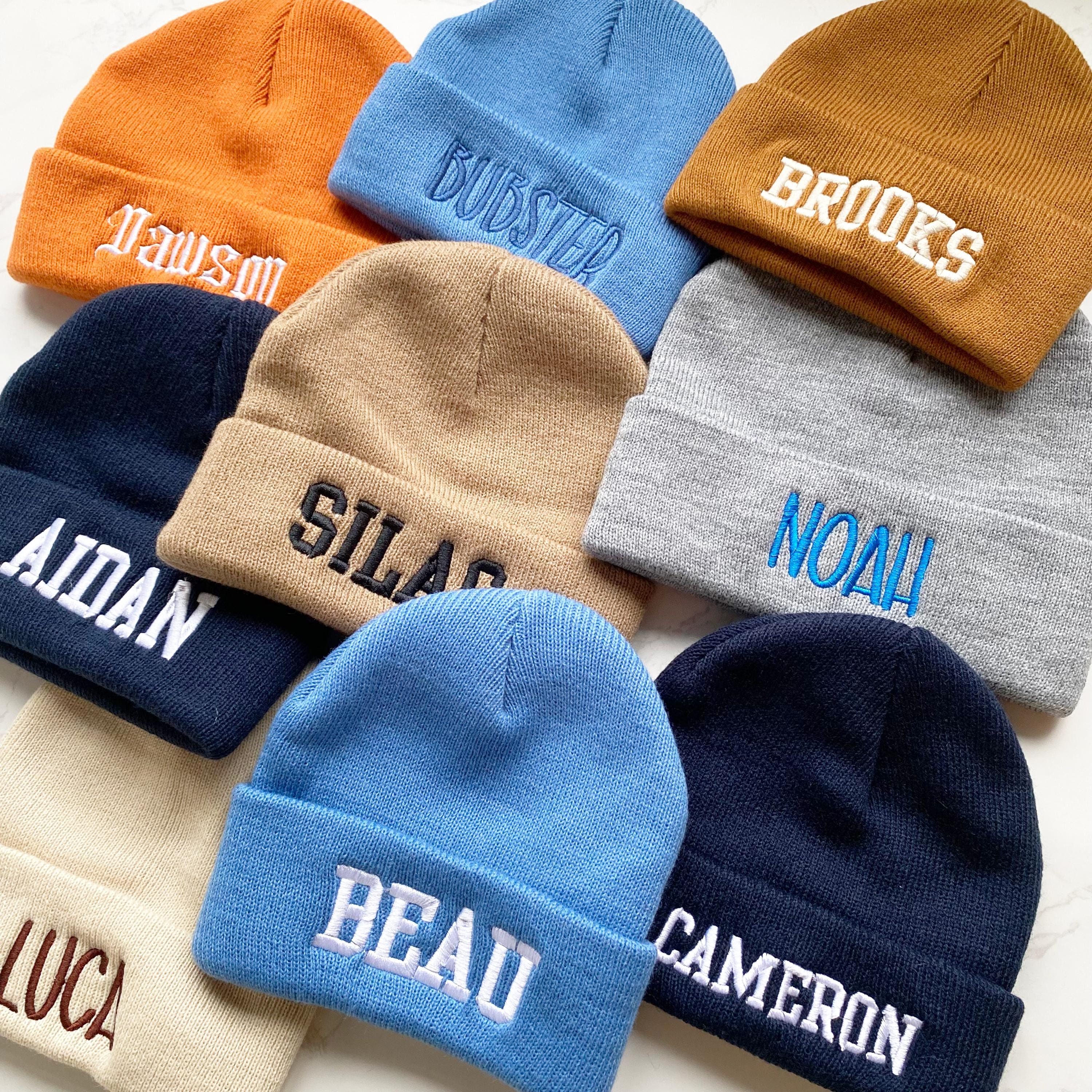 Bulk Custom Beanies For Men & Women Custom Winter Hats Knit Hat Personalized Beanie Skull Cap With Text Logo