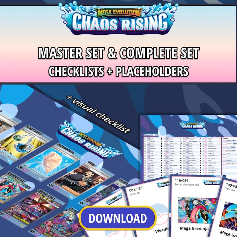 Chaos Rising Binder - Etsy