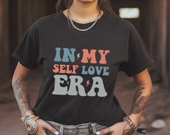 Self Love Era Blue Green - Transferencia DTF lista para imprimir, vibrante y a todo color