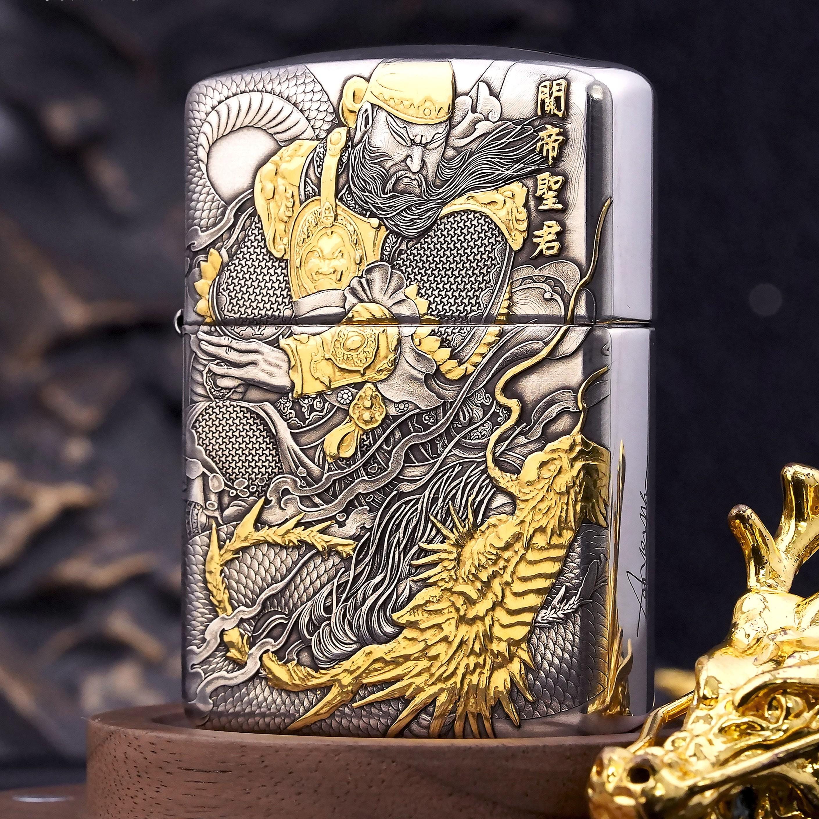 新品 ZIPPO ストリートアート 壁画デザイン アンティークゴールド 2022