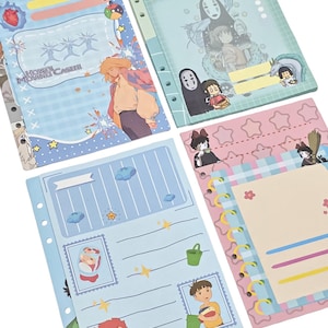 A5 Tri-Fold Refill Paper – 8 Sheets / 24 Pages
