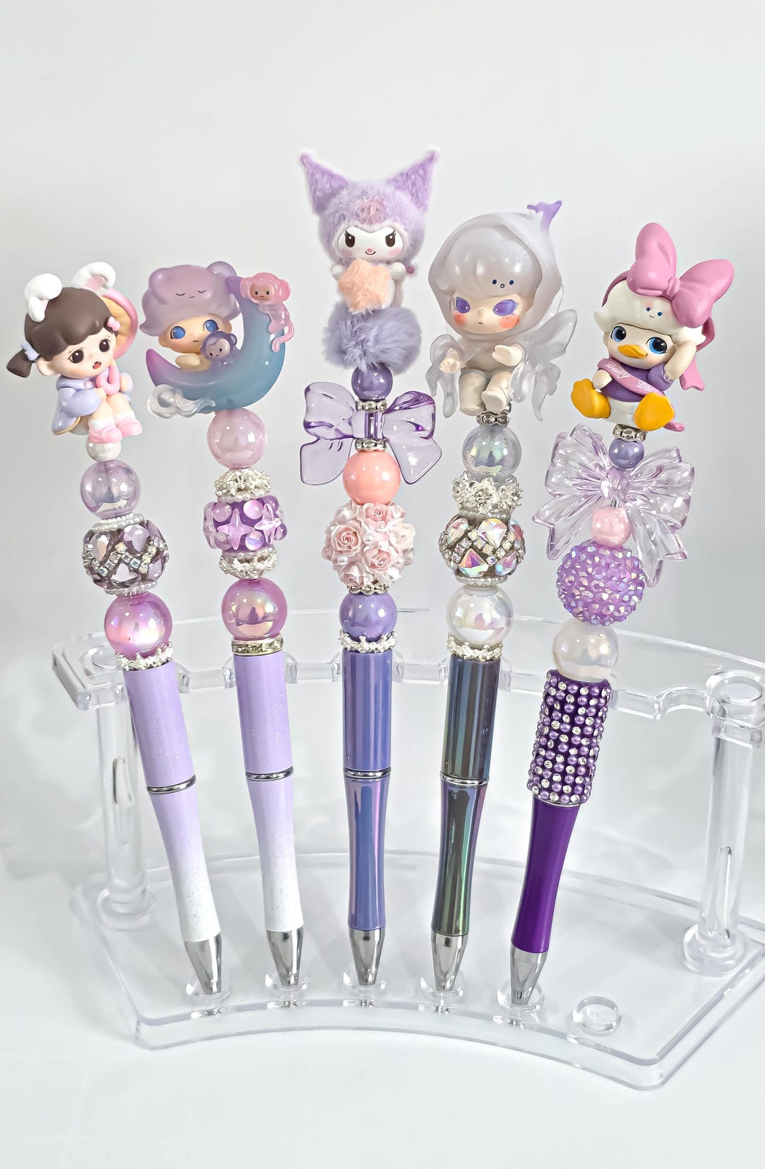 Kuromi | Baby Zzora | Dimoo Bean Topper DIY Pen - Etsy