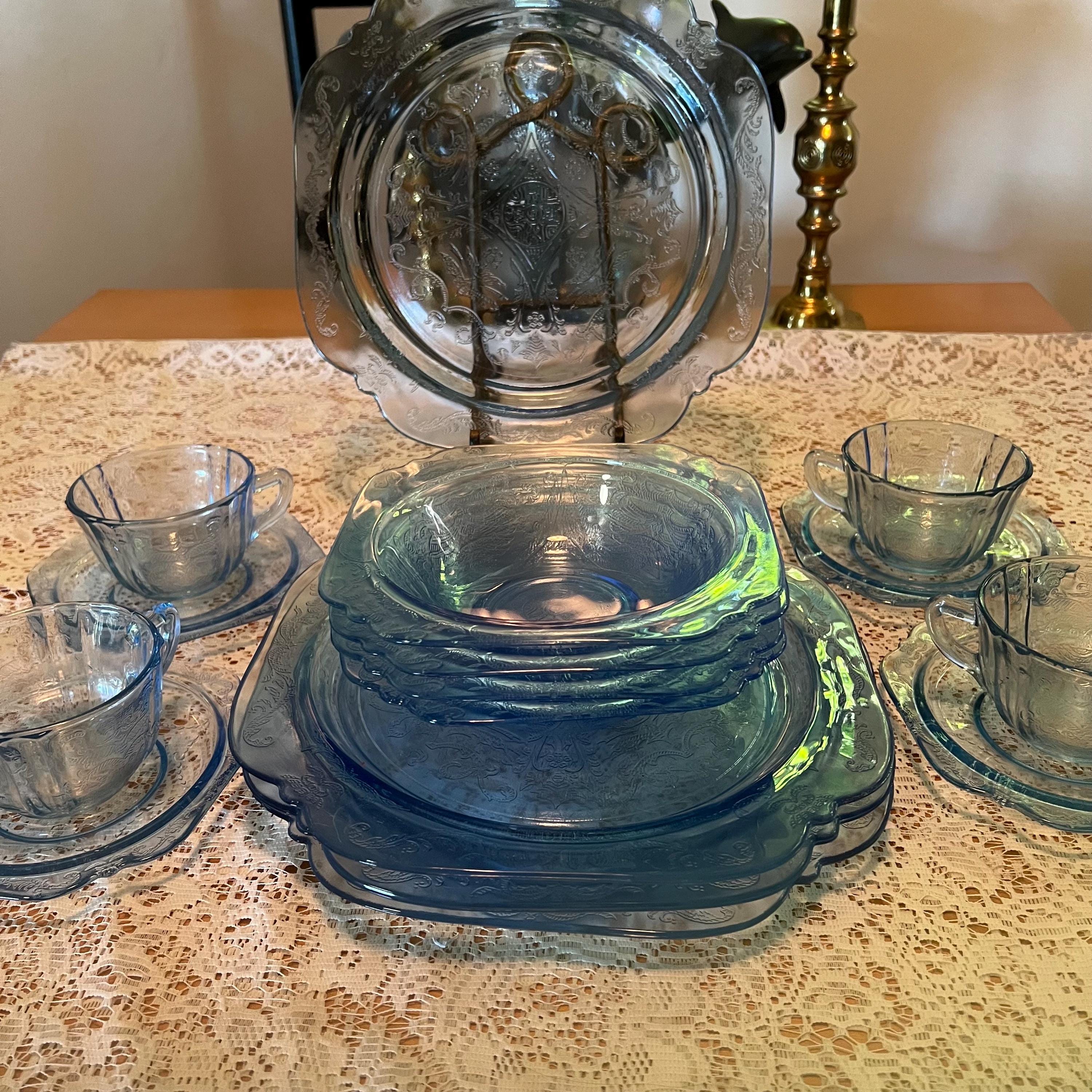 Blue Glass Dinnerware Canada