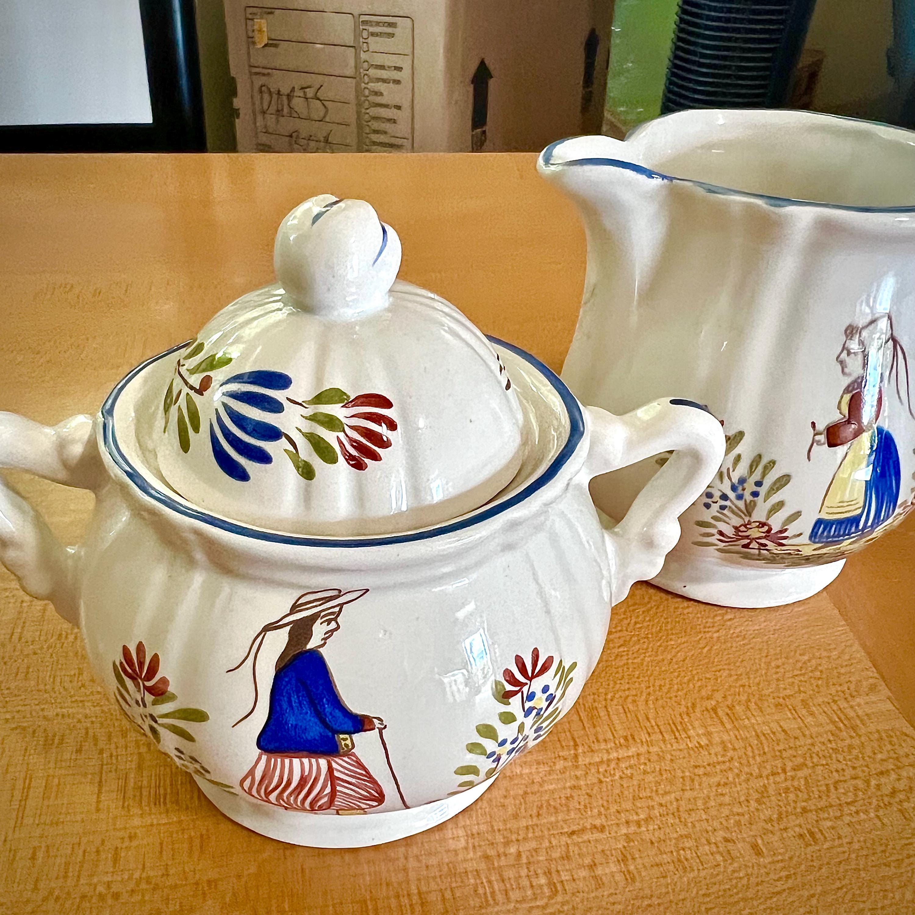 Antique China Quimper - Etsy