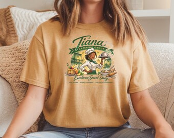 Tiana Inspired Princess Catering Shirt | T-shirt