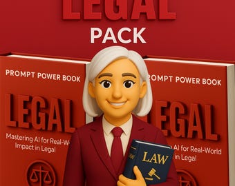 AI Legal Pack – 100 strategieën + gids en assistent
