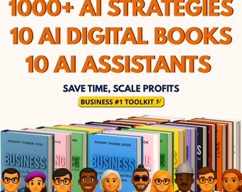 Snel accupakket | De complete AI-toolkit (meer dan 1000 prompts, 10 boeken, 10 assistenten)