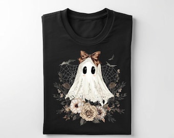 Lacey Ghost PNG, Boo Ghost shirt png, leuke Halloween-sublimatie digitale download Spooky Ghost clipart voor shirts mokken stickers ambachten