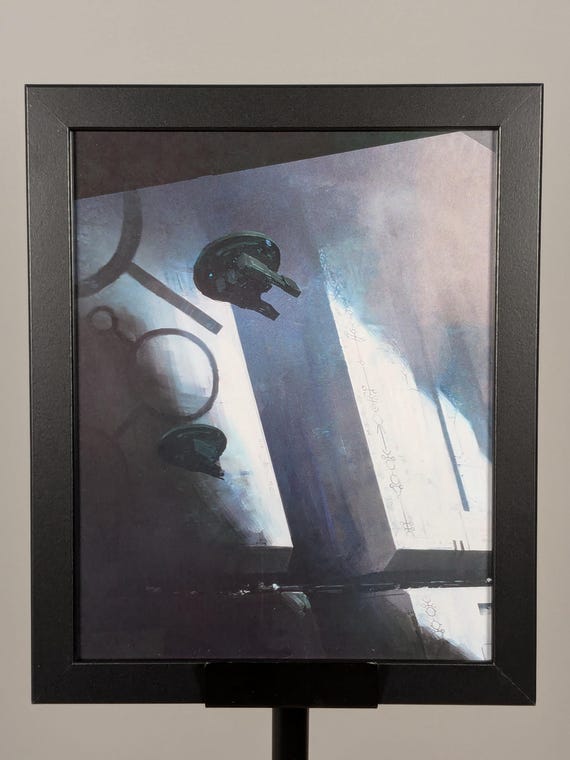 Tau 40K Framed Art - 9.5x11.5