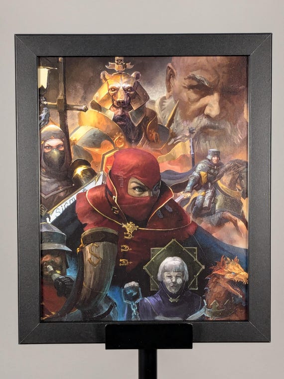 Age of Sigmar - Cities of Sigmar Framed Art - 9.5x11.5