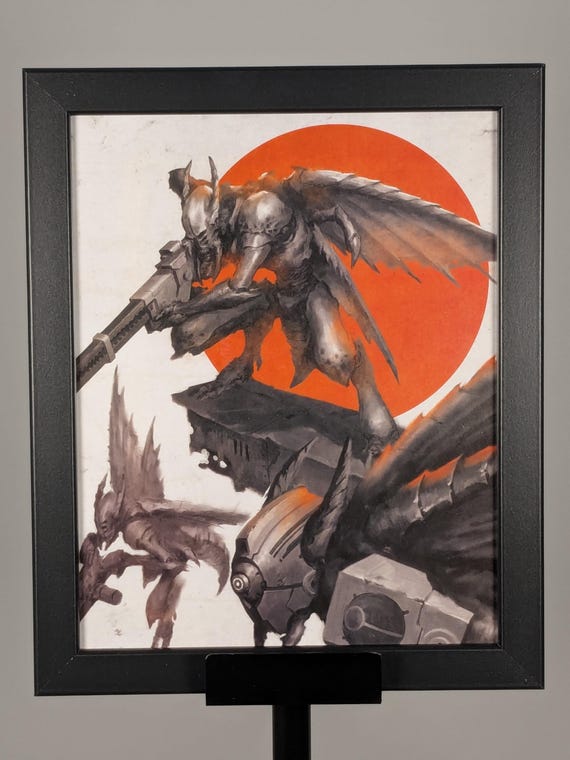 Vespids 40K Framed Art - 9.5x11.5