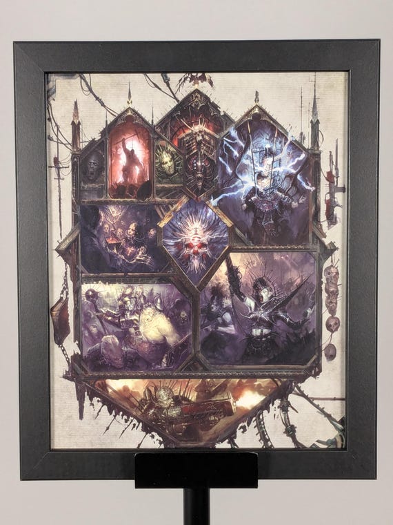 Psycher Collage - 40k Art - 9.5x11