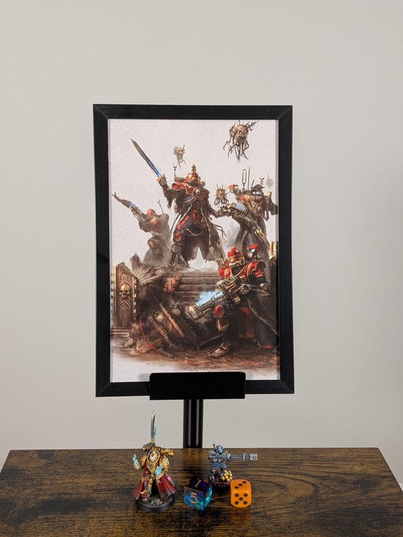 Hunter Clade 40K Framed Art - 8.25x11